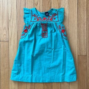 Gap embroidered dress